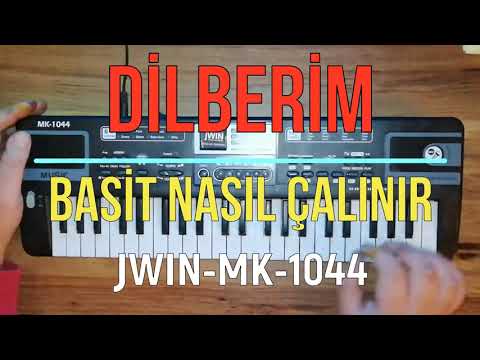 JWIN MK-1044 Dilberim Basit Nasıl Çalınır | Org öğreniyorum | Basit Org  Piyano ve Melodika Dersleri - YouTube