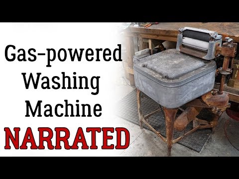 Narrated: Gas-Powered Antique Washing Machine [Restoration] - Narrated: Gas-Powered Antique Washing Machine [Restoration]
