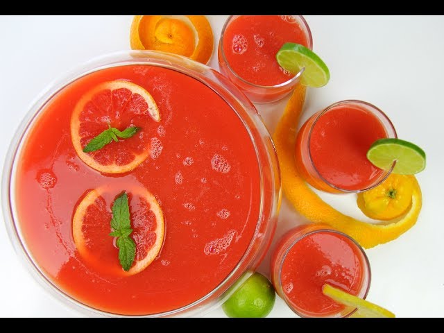 Fruit Punch Recipe {from scratch} - Belly Full