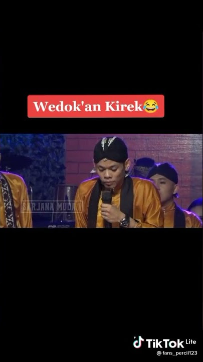 cak percil wedok an kirek ngakak