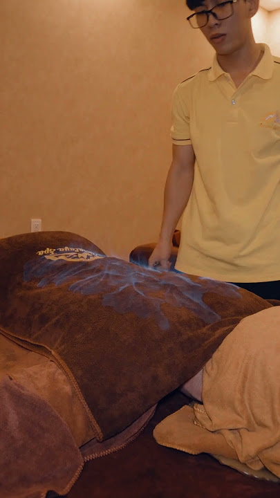 ASMR: Himalayan Fire Massage! #shorts