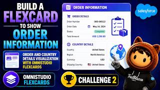 Build a Flexcard to Show Order Information | Order and Country Details Visualization with Omnistudio