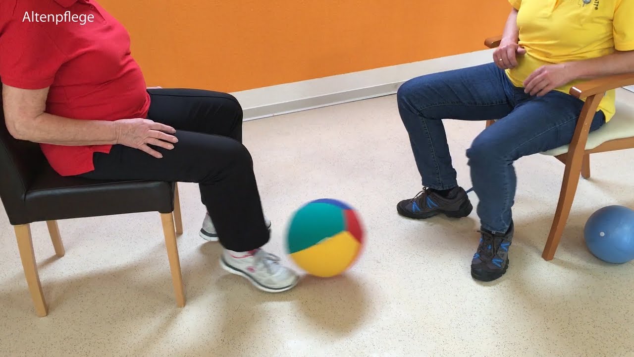 Serie Mobilitätsförderung, Teil 4: Mit Stuhlfußball spielerisch mobilisieren
