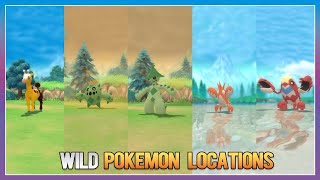 Pokémon Bdsp - Girafarig,Cacnea,Cacturne,Corphish & Crawdaunt Locations