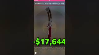WHAT?? STREAMER JUST PULLED AN $18,000 KNIFE 😱 #cs2clips #knifehunt #insanedrop #livegaming