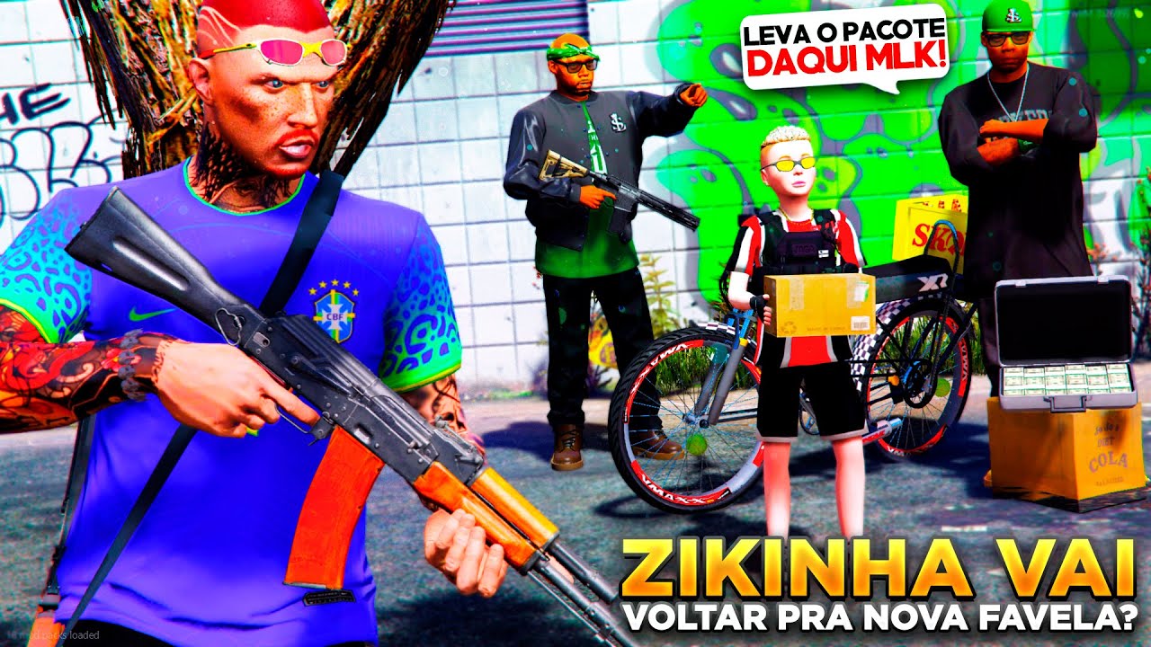 GTA V: VIDA DO CRIME | FUI ATRÁS DO ZIKINHA PEDIR PRA ELE VOLTAR PRA FAVELA! ELE VAI ACEITAR?? |#67