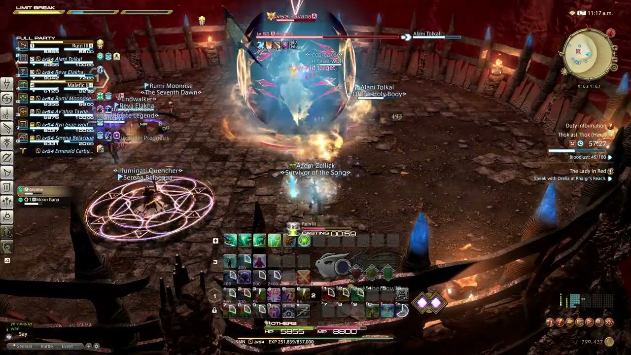 FFXIV HW - Ravana fight