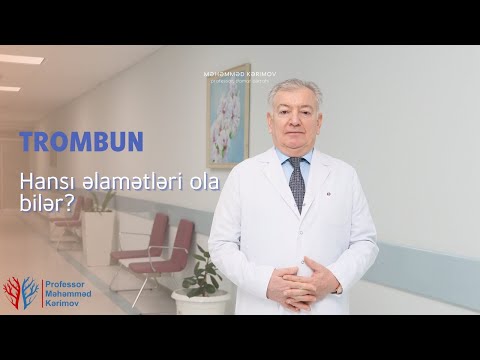 Trombun hansı əlamətləri