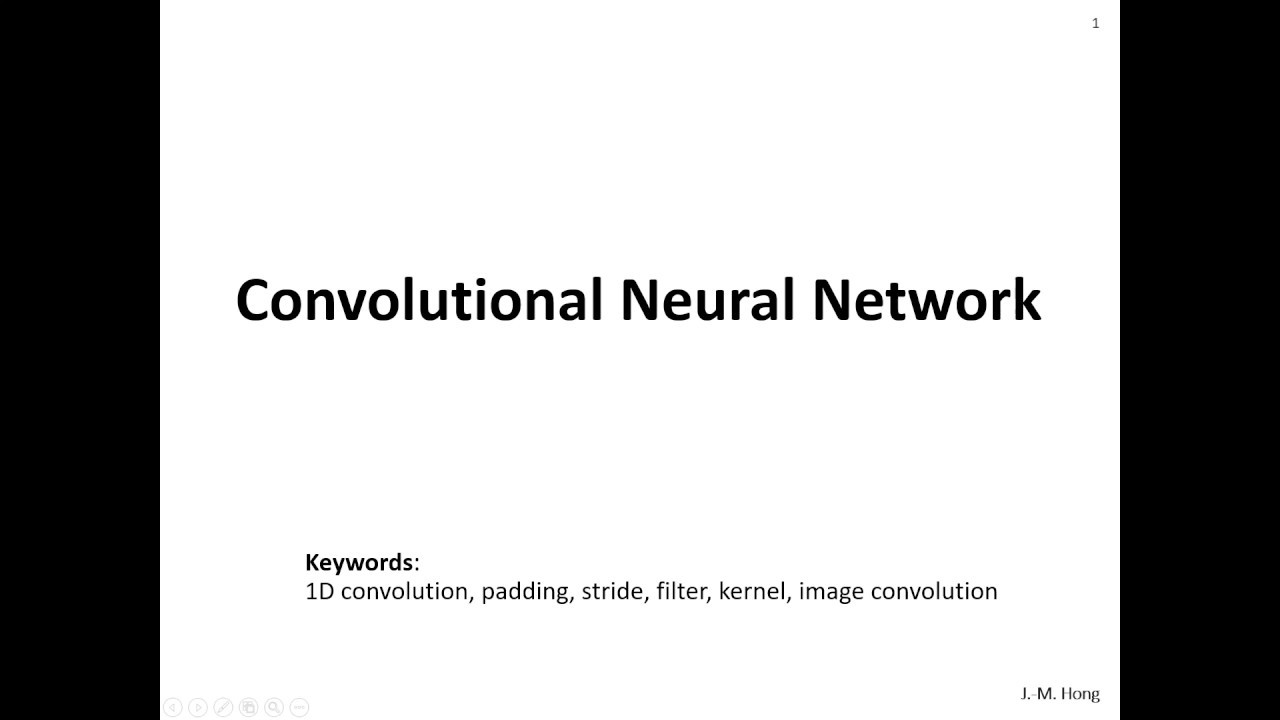 딥러닝 8-1. Convolutional Neural Network (커서 안나옴)