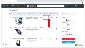 Como hacer un Carrito de Compras en Java Web con MySQL - Parte 07