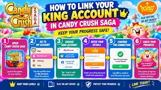 How to Link Your King Account in Candy Crush Saga – Account Sync Guide & Tutorial screenshot 5