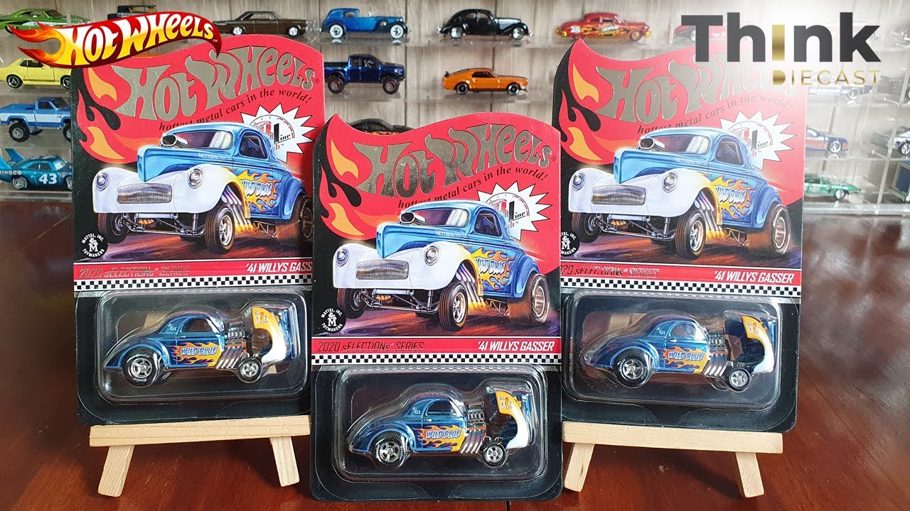 UNBOXING | Hot wheels RLC Exclusive Selections ’41 Willys Gasser | Think Diecast