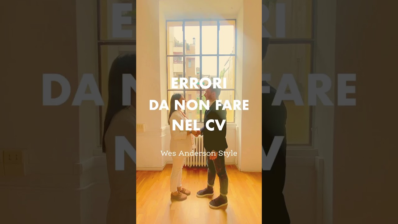 Errori da non fare nel CV