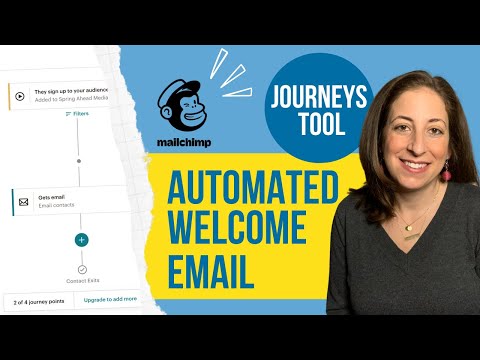 Create a Welcome Email in Mailchimp Journeys