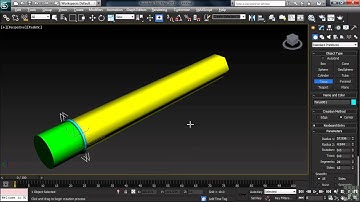 3DS Max 2013 Tutorial | Building a 3D Object Using Primitives - Pencil | InfiniteSkills