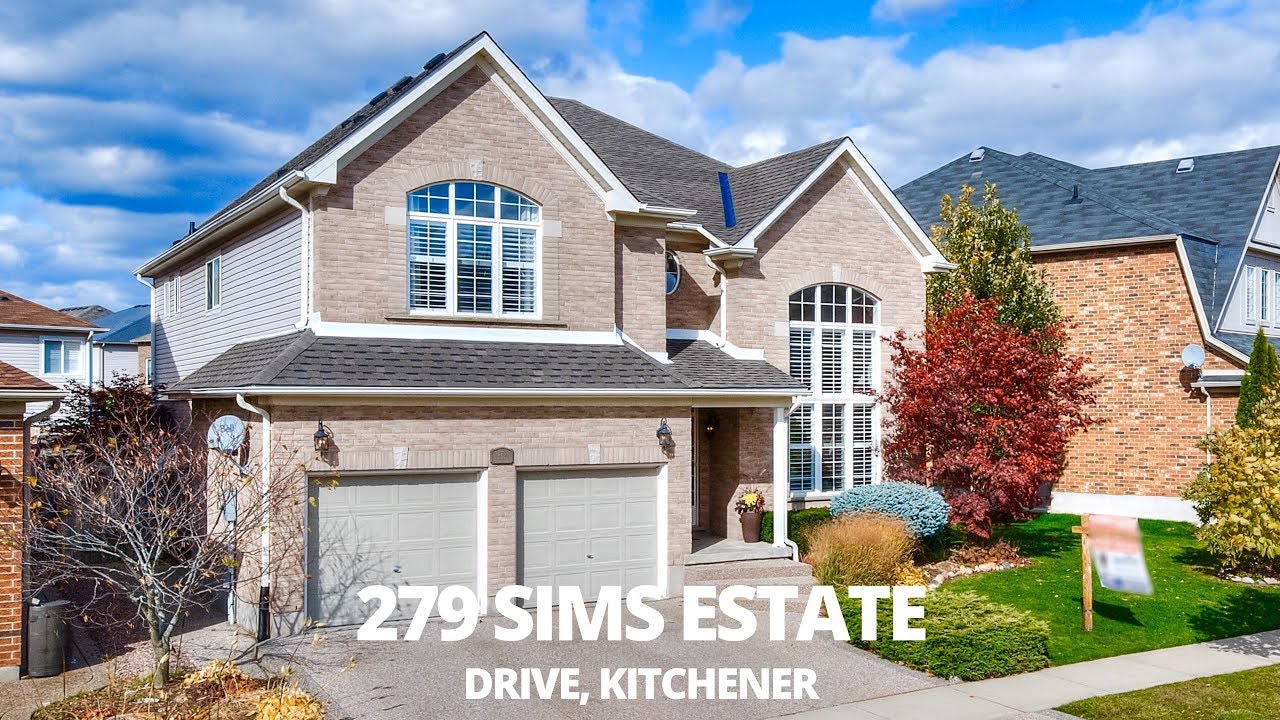 Superb Sims Estate 279 Sims Estate Drive Kitchener Real Estate