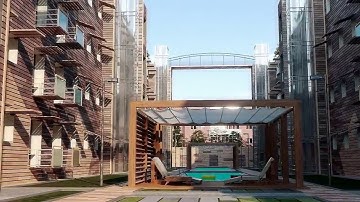 Dynamic facade. Spanish House