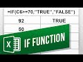 How to Use the IF Function in Excel | How to Make an Excel IF Statement