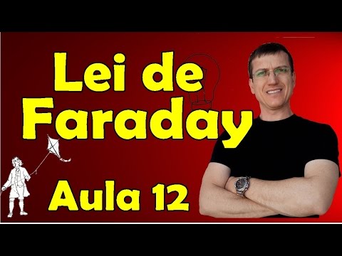 Lei de Faraday - Indução eletromagnética - Eletromagnetismo Aula 12 -  Prof. Marcelo Boaro