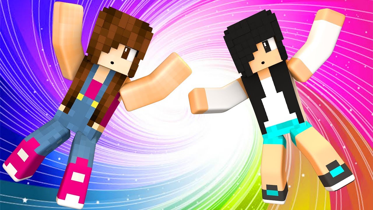 FREE FALL COMPETITION (Minecraft Gravity) - YouTube