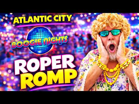 🟡 ATLANTIC CITY Goes Crazy! 🍹 Tropicana's BOOGIE NIGHT'S ROPER