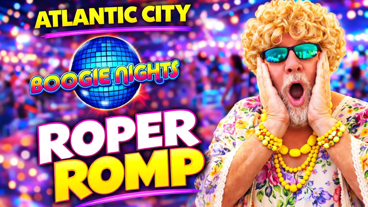 🟡 ATLANTIC CITY Goes Crazy! 🍹 Tropicana's BOOGIE NIGHT'S ROPER