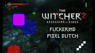 Witcher 2 Assasins of Kings Flickering Screen Glitch