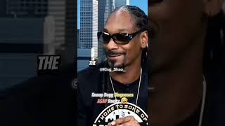 Snoop Dogg Diagnoses A$AP Rocky 🤣 |#hiphop #shorts
