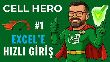 Hücreler, Sayfalar, Temel Yapı | Temel Excel Eğitimi — CELL HERO #1