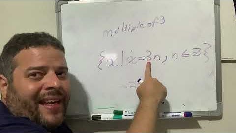 1.1 Set Builder and Interval notation