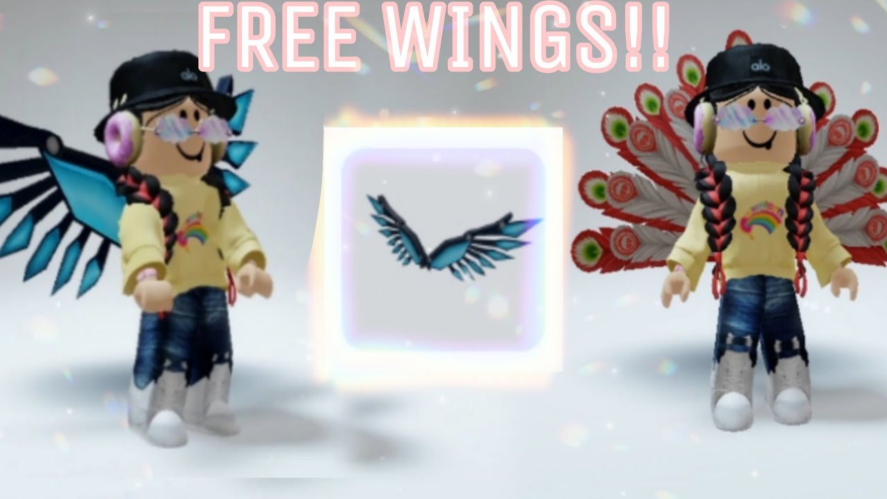 GO GET THIS FREE WINGS IN ROBLOX! - YouTube