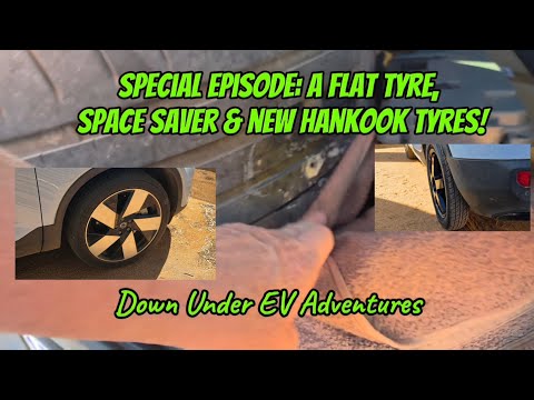 Special Episode! A Huge Puncture, Flat Tyre and the Space Saver!