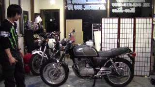 HONDA　GB250　クラブマン　参考動画