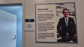 Refurbished Kenan press box, with impressive tribute to #UNC program, great games, great players