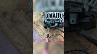 How to do a quick and dirty alternator diode test with a multimeter #alternator #automotive #diy screenshot 1