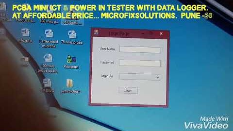 PCBA FT TESTER WITH DATA LOGGER