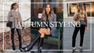 AUTUMNAL HAUL | Zara, Mango, Arket styling | Kate Hutchins