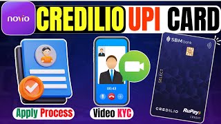 SBM Credilio Credit Card Apply &amp; Video KYC Process | Credilio Credit Card VKYC Process | Novio Card