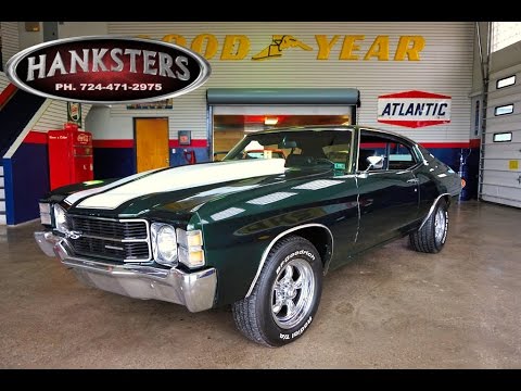 1972 Chevrolet Chevelle SS Style, 350ci SBC engine street rods to go