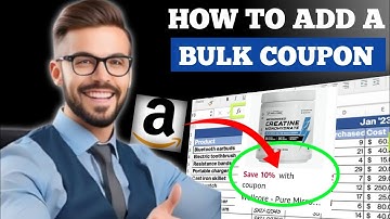 Amazon सेलर एकाउंट में बल्क कूपन 🎟️कैसे लगाए | How To Bulk Create Coupon On Amazon- AmitjhaTechnical