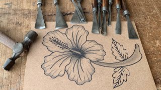 Tutorial wood carving new model design