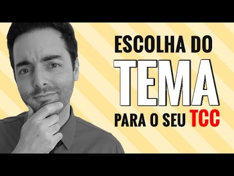 Vídeo: Como Escolher Um Tema