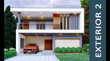 Lumion 10 Realistic Render Tutorial | Modern House | Dazzle Architects