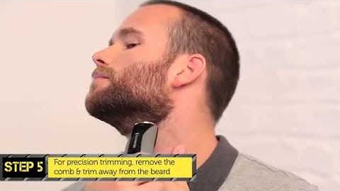 Get The Look   Virtually Indestructible Beard Trimmer