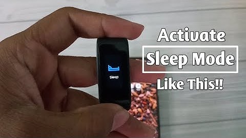 How to Activate Sleep Mode in Fastrack Reflex 3.0