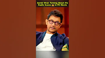 Aamir Khan Talking About His Radio Scene 📻 In PK Movie #AamirKhan #PK #Bollywood