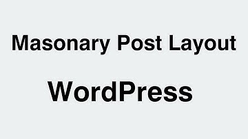 WordPress How to Add Masonary Post Layout Block In Gutenberg Editor