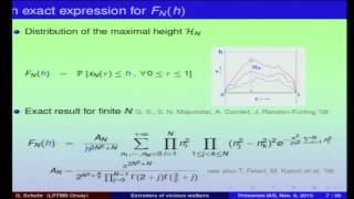 Extreme of non-intersecting Brownian motions from Yang-Mills theory...- Gregory Schehr