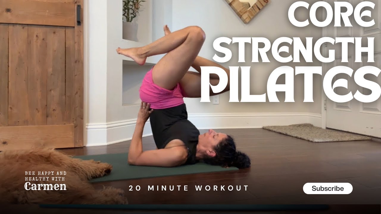 20-Min Pilates Core Workout for Abs & Strength | Beginner-Friendly At ...