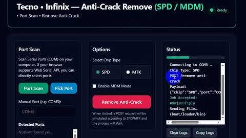 Tecno  Infinix  Anti Crack Remove SPD  MDM Calcare . Access sell for mothely if you Buy Inbox